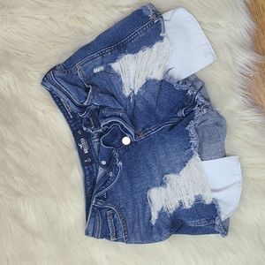 Hollister booty shorts size 24 high rise boyfriend